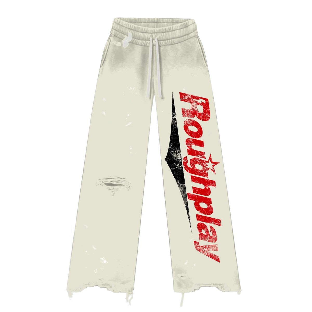 TAN/RED SWEATPANTS
