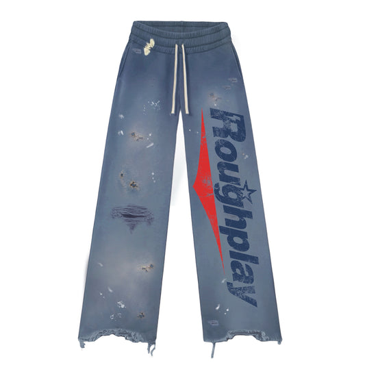 BLUE/RED SWEATPANTS