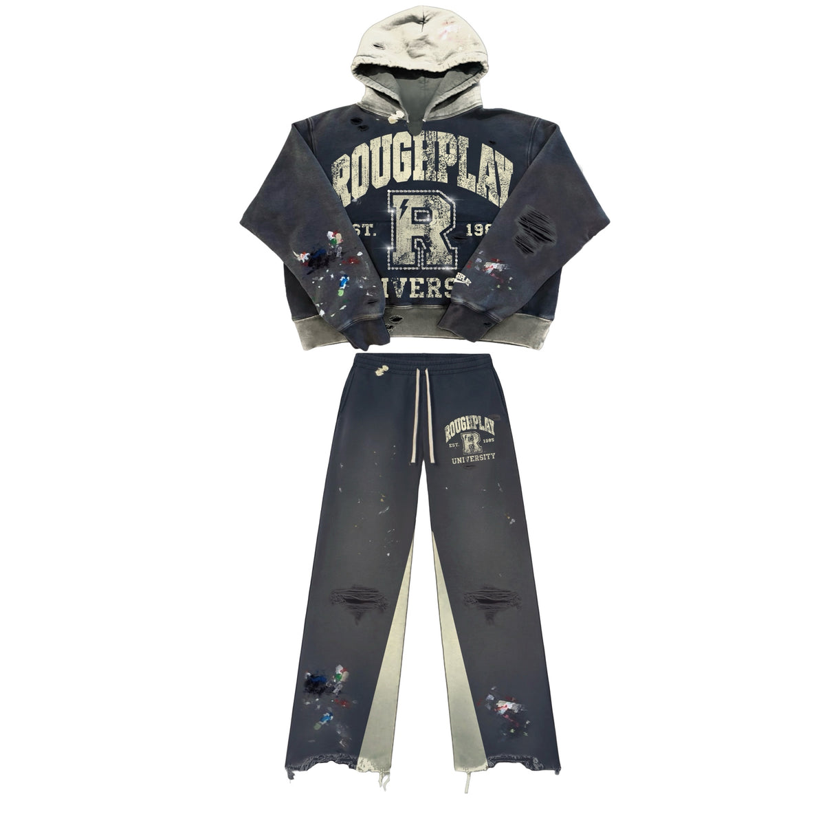 NAVY TWO TONE SET