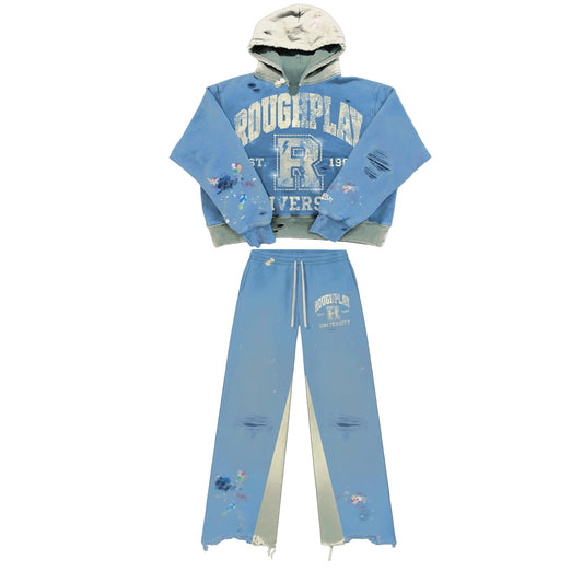 BLUE TWO TONE SET