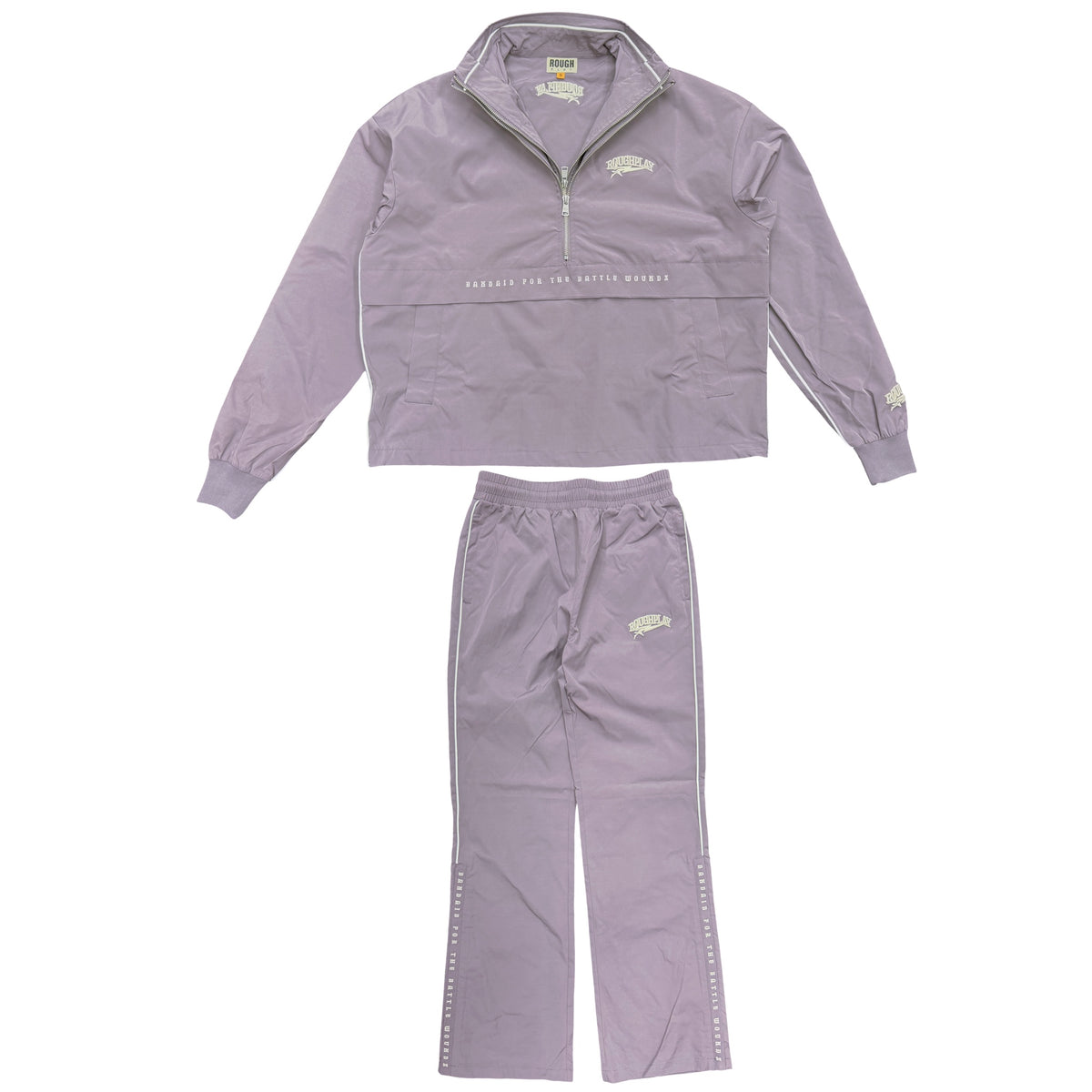 LAVENDER QUATER ZIP TRACKSUIT
