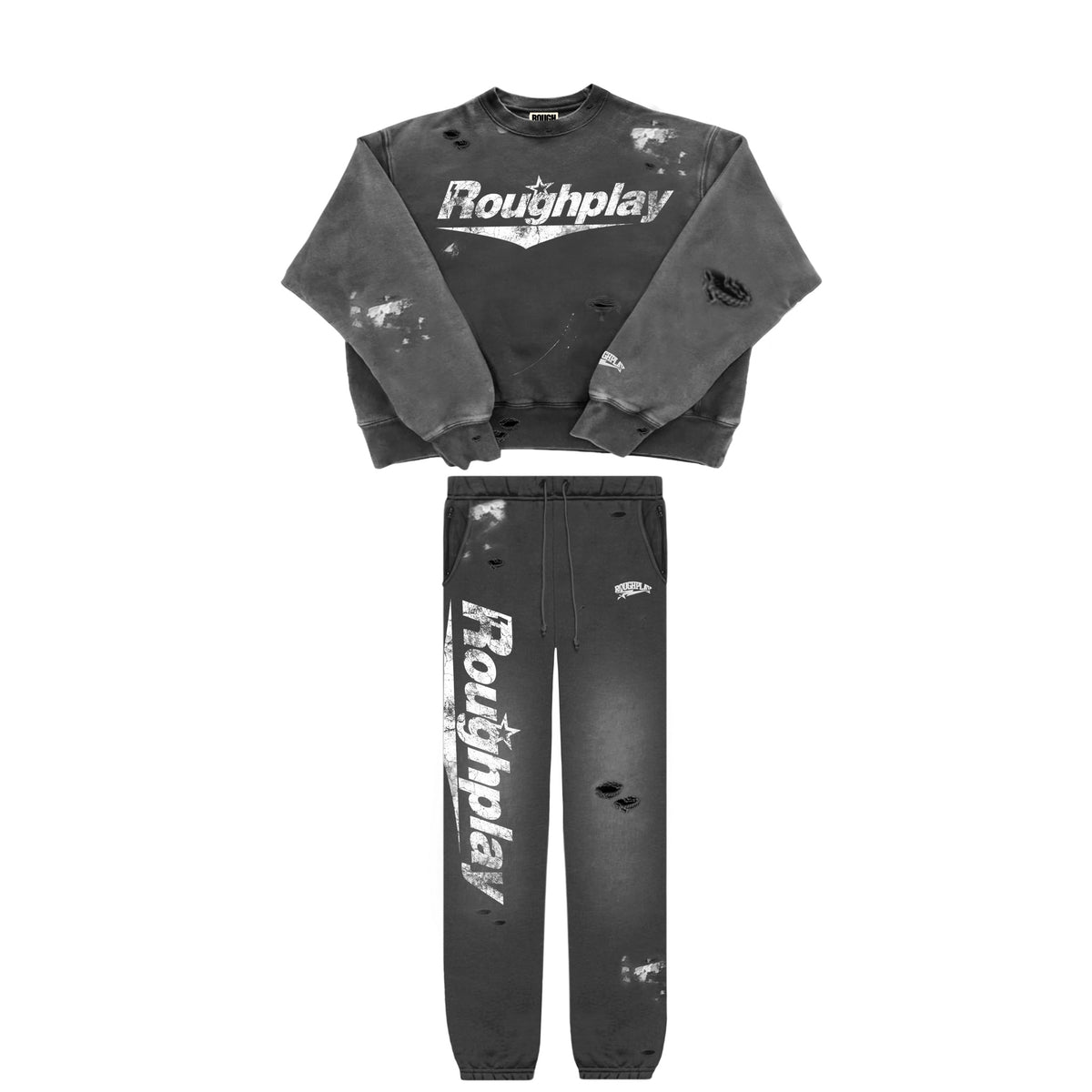 GREY CREWNECK SET