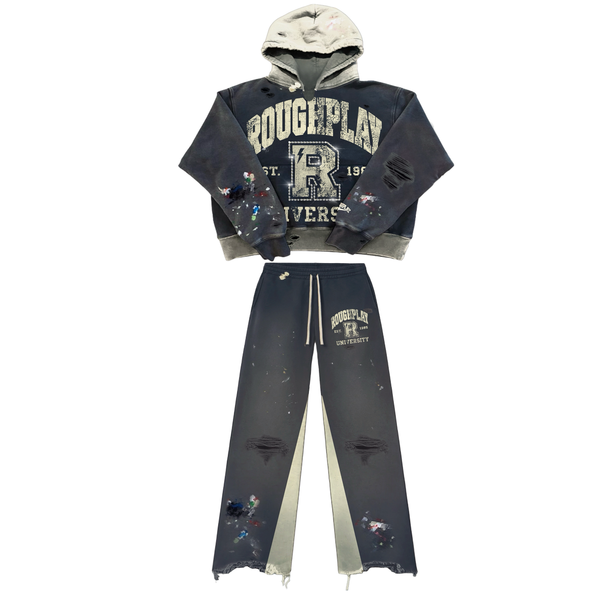 NAVY TWO TONE SET