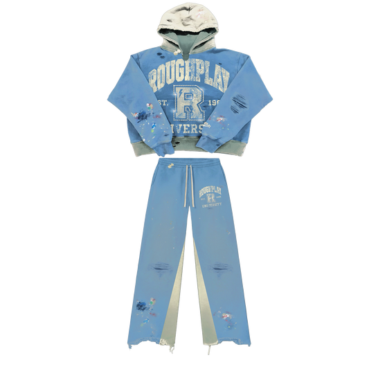 BLUE TWO TONE SET