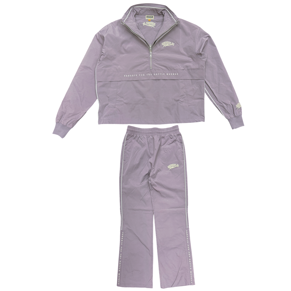 LAVENDER QUATER ZIP TRACKSUIT